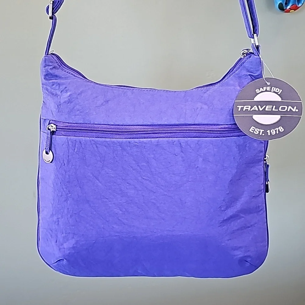 Travelon Purple bag - Picture 3 of 16